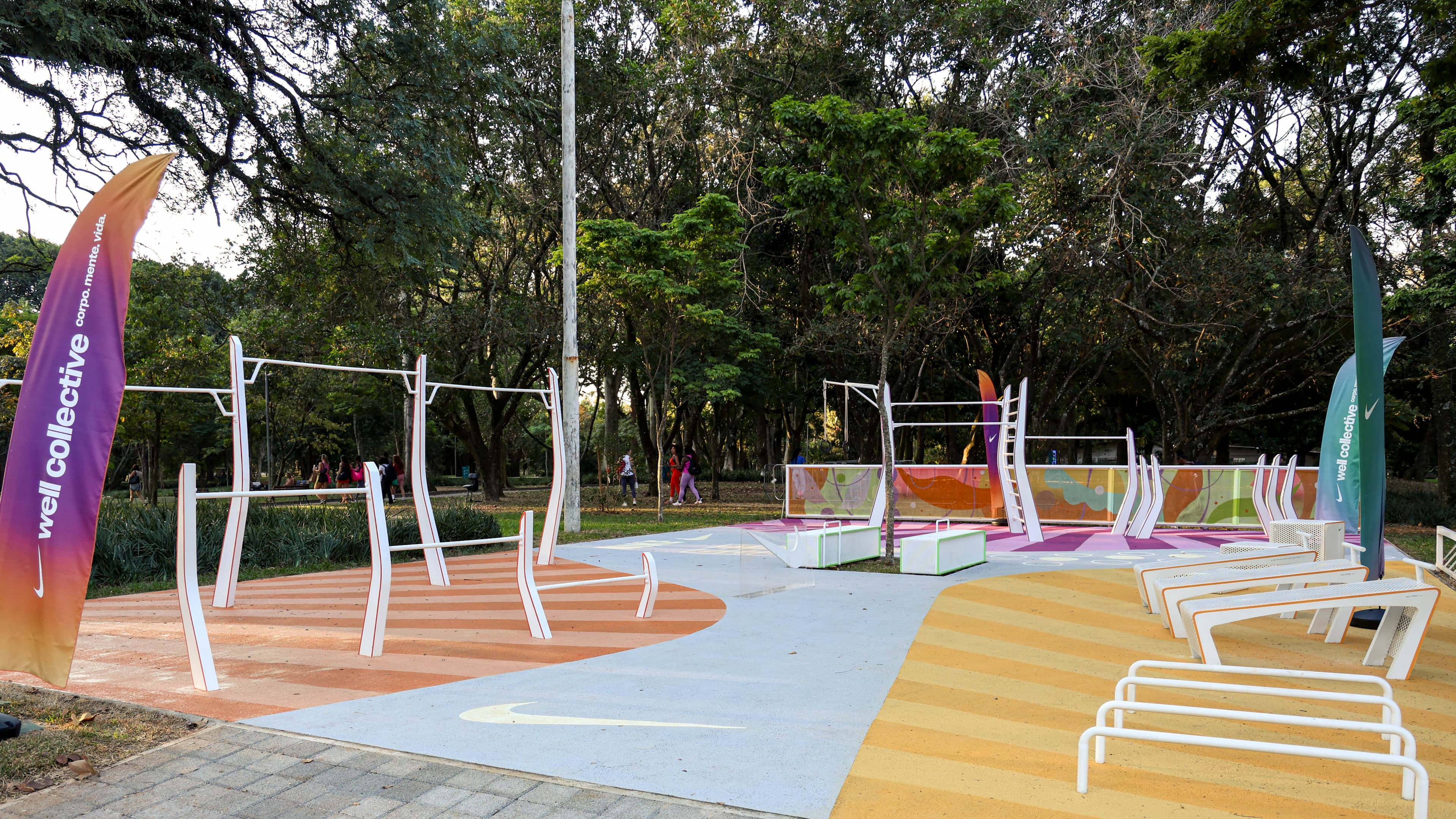 Espaço fitness é inaugurado no Parque Ibirapuera